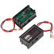 Volt&iacute;metro digital painel vermelho DC12V com display LED e USB 5V 2A, testador de baterias chumbo-&aacute;cido - Thumb - 1