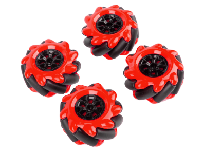 Roda McNamum 60 mm Vermelha K - Imagem 1