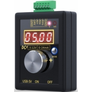 SG-002 Gerador de Sinais Anal&oacute;gico de Bolso &plusmn;12V/0-24mA, Simulador e Calibrador de Tens&atilde;o e Corrente com Bateria Recarreg&aacute;vel