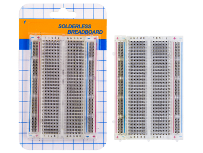 Protoboard transparente sem solda 400 pontos - Imagem 5