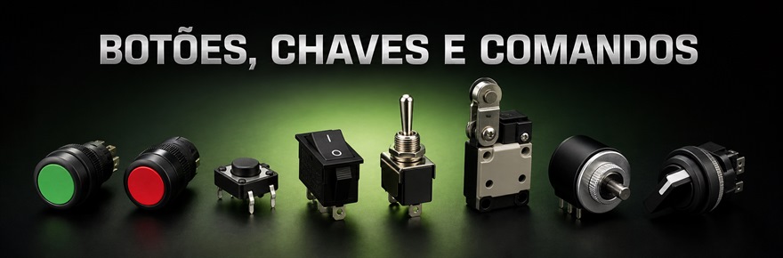 Bot&otilde;es, Chaves e Comandos
