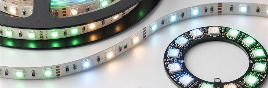 LEDs SMD e Endere&ccedil;&aacute;veis